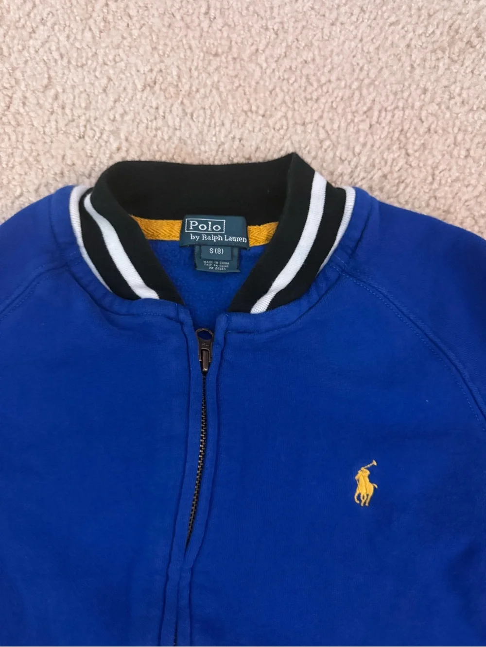 Ralph Lauren Kids Blue Jacket - Polo Logo